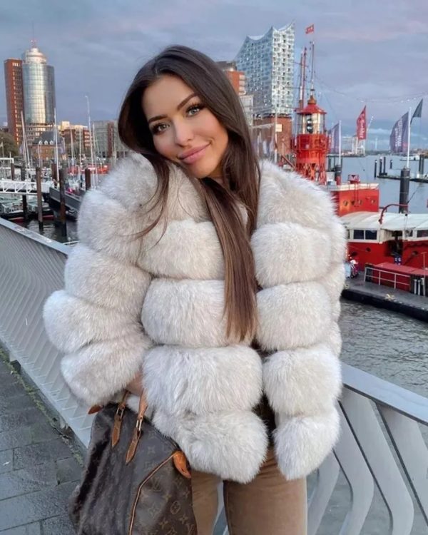 High End Fox Fur Coat