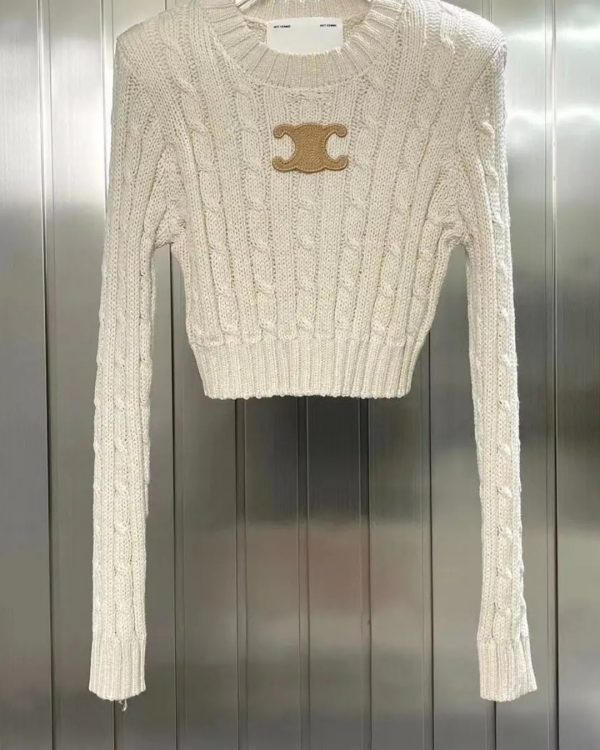 Keep it cozy in this luxury rib-knit sweater
