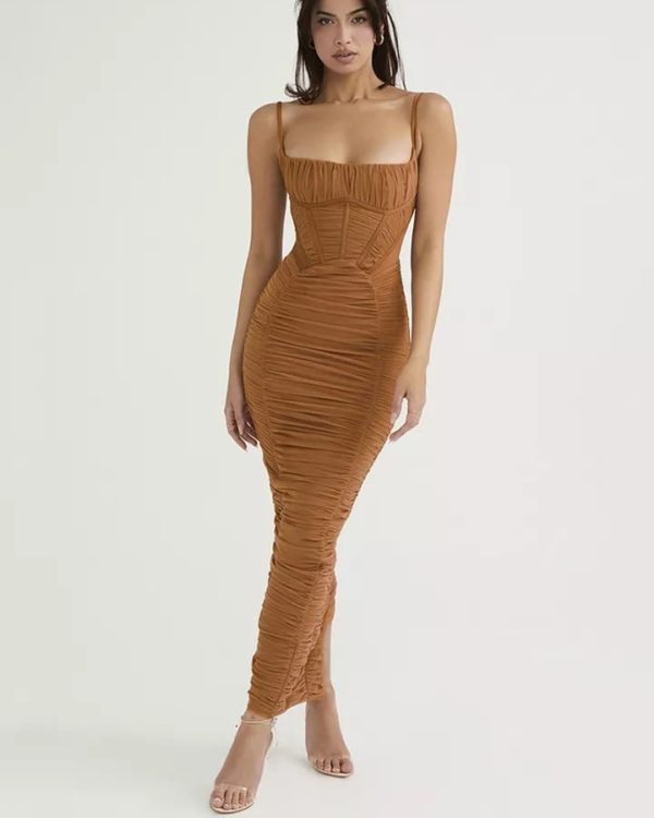 Vicky Feather Bandage Dress